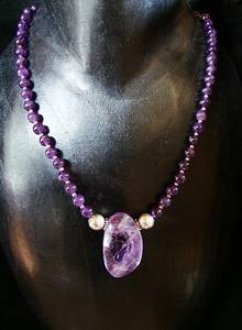 COLLIER AMETHYSTE 4(35gr/42cm)