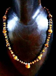 COLLIER OEIL DE TIGRE 2 ( 50gr/50cm)