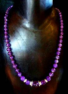 COLLIER AMETHYSTE 2(33gr/45cm)