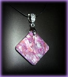 CHAROITE PENDANT8(17gr/3.5cm)