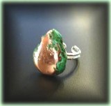 COPPER CHRYSOCOLLA RING (10g/adjustable)
