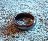  ROUND HEMATITE RING ( 10gr/56 round of finger)