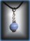 BLUE CALCEDONY+QUARTZ PENDANT(10gr/3cm)