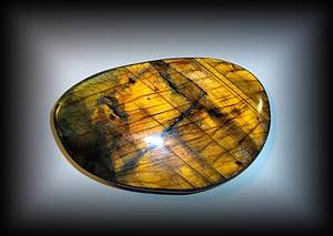 FLAT PEBBLE LABRADORITE2(45gr/7.cm)