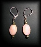 PINK OPAL EARRING ( 5gr/)