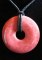 RHODONITE DONUT PENDANT ( 22gr/4cm)