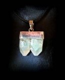 GREEN APOPHYLLITE PENDANT ( 10gr/2.4cm)