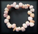 PINK OPAL PEBBLE BRACELET ( 30gr/elastic)