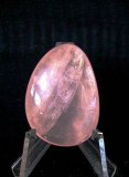 FLAT PINK QUARTZ PEBBLE(25gr/4.2cm)