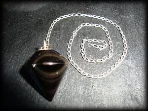 CELESTIAN EYE OBSIDIAN PENDULUM(20gr/3.2cm)