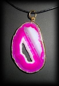 PINK AGATE PENDANT(10gr/5cm)