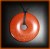 RED JASPER DONUTS PENDANT ( 30gr/5cm)