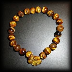 TIGER EYE FLOWER BRACELET(25gr/elastic)