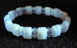 BLUE LACE AGATE  BRACELET ( 20gr)