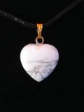 MAGNESITE HEART PENDANT ( 5gr/1.5cm)