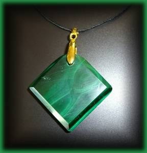  MALACHITE PENDANT (30gr/4.2cm)