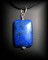 RECTANGULAR LAPIS LAZULI PENDANT(10gr/2.5cm)