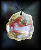 ESTEREL AGATE PENDANT(22gr/4.2cm)