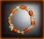 CARNELIAN CITRINE BRACELET ( 20gr/elastic)