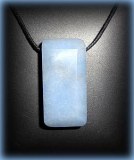 RECTANGLE ANGELITE PENDANT(20gr/3.5cm)