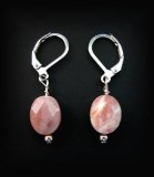 PINK OPALE FACETED EARINGS(5gr)