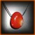 PEBBLE CARNELIAN PENDANT 2(12 gr/2.7 cm)