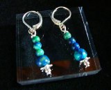 CHRYSOCOLLE EARING(5gr/)