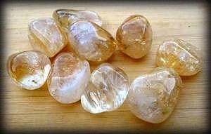 CITRINE POLISHED x2(12gr/2.2cm)