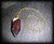 RED SAVOIE SERPENTINE PENDULUM(rare)!(20gr/4cm)