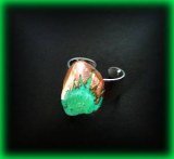 COPPER CHRYSOCOLLA RING 3(10g/adjustable)