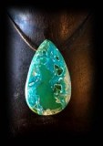 CHRYSOCOLLA PENDANT 6 (20gr/3.6cm)