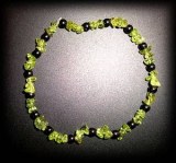 MAGNETIC PERIDOT BRACELET(19gr/elastic)