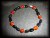 CARNELIAN +ONYX BRACELET (16gr/elastic)