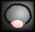 RHODOCROSITE+TOURMALINE BRACELET ( 20gr/elastic)