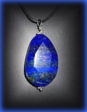 LAPIS LAZULI FACETED PENDANT8(20gr/4cm)