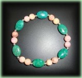 PINK OPAL LAPIS BRACELET ( 15gr/elastic)