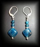 APATITE EARRINGS 2(6gr/dormeuse)