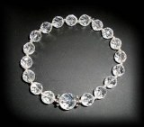 FACETED QUARTZ BRACELET (20gr/elastic)