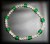 AVENTURINE+QUARTZ BRACELET(15gr/elastic)