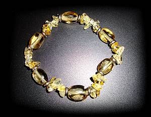 PUR CITRINE MADA BRACELET(25gr/elastic)