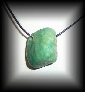 AMAZONITE PENDANT 6(18 gr/2.9 cm)