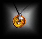 AMBER PENDANT 5(5gr/1.8cm)