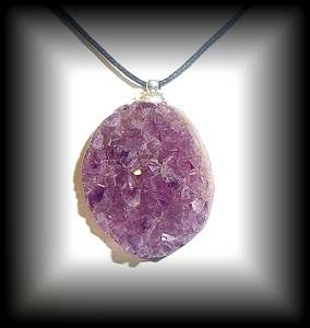 MAGNETIC AMETHYST PENDANT(15 gr/3 cm)