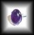 ADJUSTABLE AMETHYSTE RING ( 10 gr/adjustable)