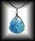 BLUE APATITE TEAR PENDANT ( 25 gr/3.8 cm)