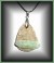 GREEN APOPHYLLITE CRYSTAL4 PENDANT(15gr/4cm)