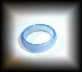 BLUE AGATE RING (5gr/tell the size)