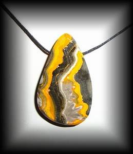 BOURDON JASPER PENDANT 2(25 gr/4.9 cm)