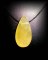 YELLOW CALCIT TEAR PENDANT(20gr/4.2cm)