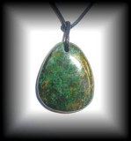 CHRYSOCOLLA PENDANT 12(30 gr/4 cm)